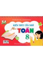 Bộ Lịch Kiến Thức Cần Nhớ Môn Toán 8 (Dùng Chung Các Bộ SGK Hiện Hành)