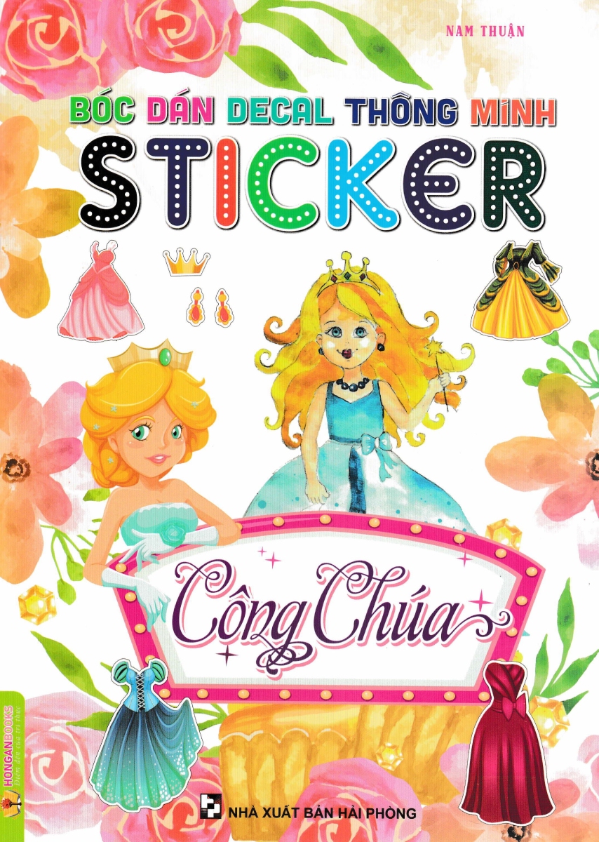 Bóc Dán Decal Thông Minh Sticker – Công Chúa