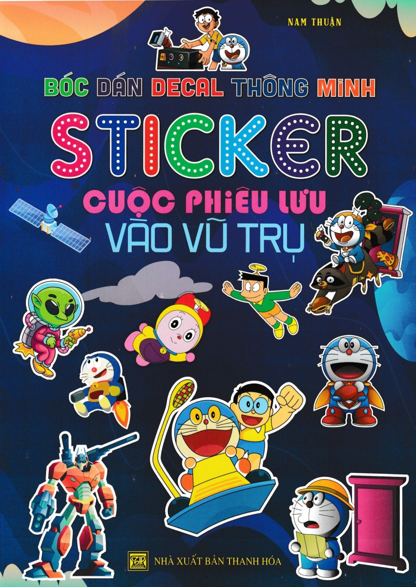 Bóc Dán Decal Thông Minh Sticker – Cuộc Phiêu Lưu Vào Vũ Trụ