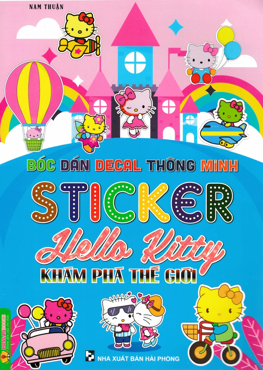 Bóc Dán Decal Thông Minh Sticker – Hello Kitty Khám Phá Thế Giới