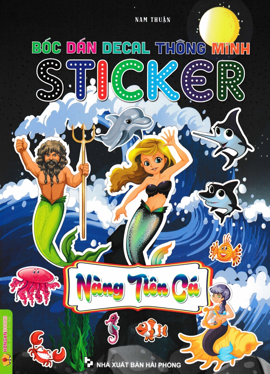 Bóc Dán Decal Thông Minh Sticker – Nàng Tiên Cá