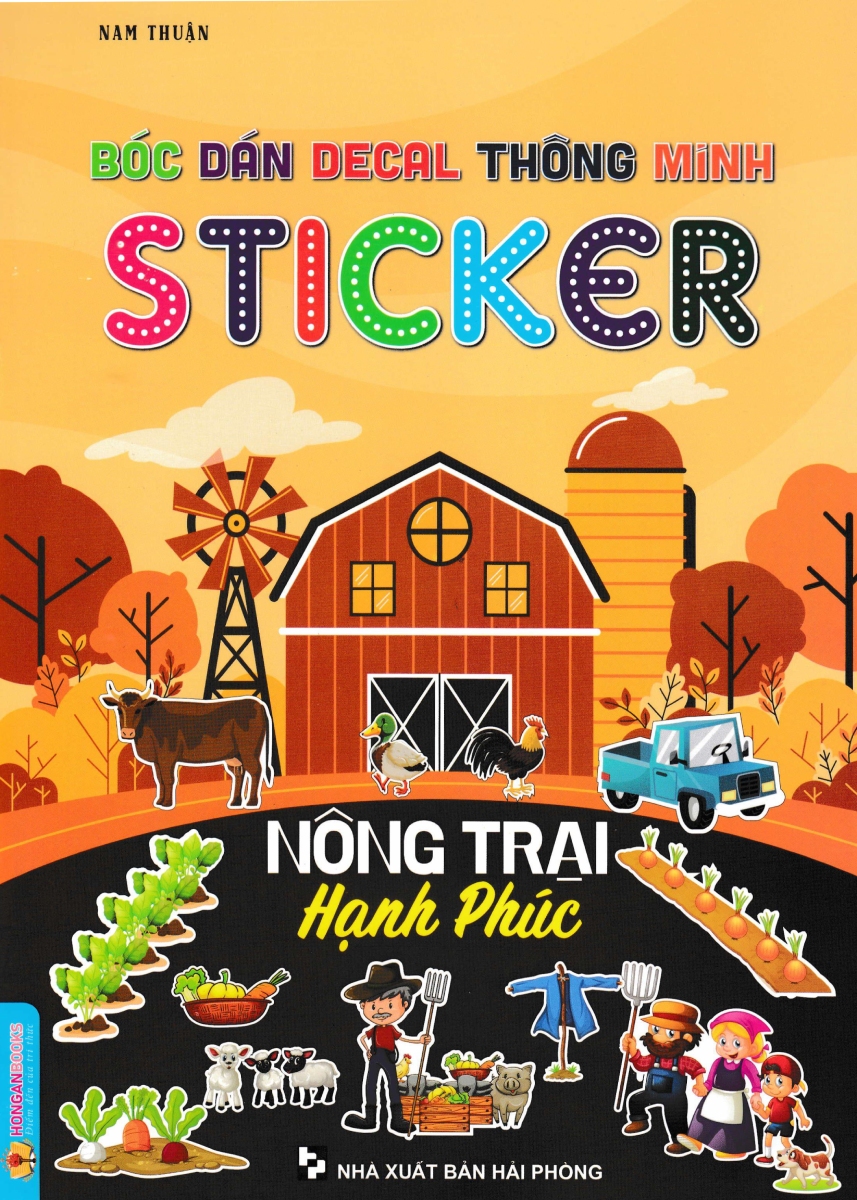Bóc Dán Decal Thông Minh Sticker – Nông Trại Hạnh Phúc