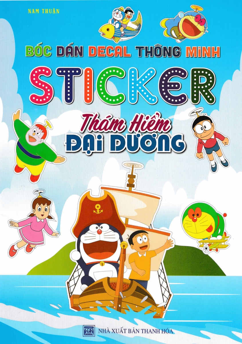 Bóc Dán Decal Thông Minh Sticker – Thám Hiểm Đại Dương