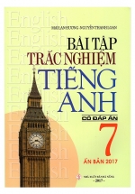 Bài Tập Tắc Nghiệm Tiếng Anh 7 – Có Đáp Án (Ấn Bản 2017)