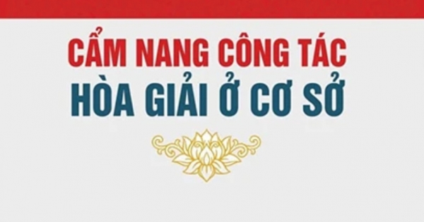 Cẩm Nang Công Tác Hòa Giải Ở Cơ Sở