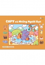 Sách Tô Màu Chữa Lành – Capy Và Những Người Bạn