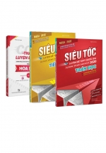 CC Thần Tốc Luyện Đề 2020 – Khối D7: Hóa (Tập 1) + Mega 2020 Tiếng Anh + Mega Toán