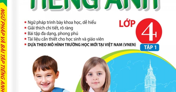 The Langmaster – Chinh Phục Ngữ Pháp Và Bài Tập Tiếng Anh Lớp 4 Tập 1