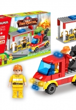 Đồ Chơi Ghép Hình Duka – Lính Cứu Hỏa
