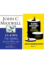 Combo 10 Điều Khác Biệt Nhất Giữa Kẻ Giàu Và Người Nghèo + Tài Năng Và Mồ Hôi Nước Mắt (Bộ 2 Cuốn)