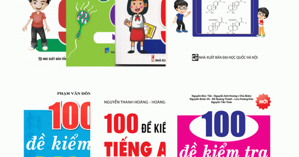 Combo 100 Đề Kiểm Tra Lớp 9 (Bộ 7 Cuốn)