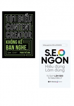 Combo 101 Điều Content Creator Không Kể Bạn Nghe + S.E.O Ngon – Hiểu Đúng Làm Đúng (Bộ 2 Cuốn)