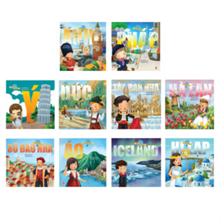 Vòng Quanh Thế Giới – COMBO 2 (10 Quyển)