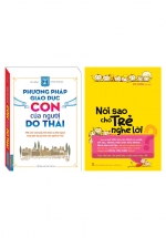 Combo 2 Cuốn Phương Pháp Giáo Dục Con Của Người Do Thái (MT) + Nói Sao Cho Trẻ Nghe Lời