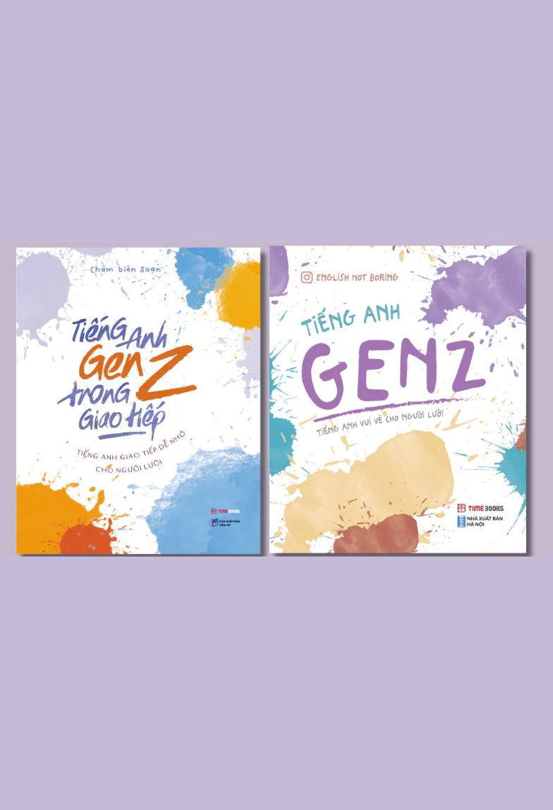 Combo Tiếng Anh GenZ Trong Giao Tiếp + Tiếng Anh GenZ ( Bộ 2 cuốn)