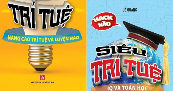 ComBo 2 Cuốn: Siêu Trí Tuệ Nâng Cao Trí Tuệ Và Luyện Não + IQ Và Toán Học