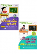 Combo 2 Cuốn Tự Tin Vào Lớp 1 – Bước Đầu Tập Viết – Quyển 1 + 2 (ND)
