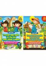 Combo 2 Quyển Truyện Ngụ Ngôn Và Câu Hỏi Thực Hành Ý Nghĩa – 95 Câu Chuyện Ngụ Ngôn Ý Nghĩa (Tập 1 Và Tập 2)