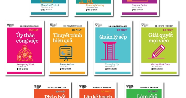 Combo 20 Phút HBR (Bộ 10 Cuốn)