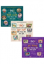 Combo 20 Trí Tuệ Kiệt Xuất + 20 Người Đàn Ông Kiệt Xuất + 20 Người Phụ Nữ Phi Thường Làm Thay Đổi Thế Giới (Bộ 3 Cuốn)