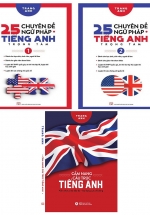 Combo 3 Cuốn 25 Chuyên Đề Ngữ Pháp Tiếng Anh Trọng Tâm + Cẩm Nang Cấu Trúc Tiếng Anh