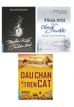 Combo 3 Cuốn Muôn Kiếp Nhân Sinh + Hoa Trôi Trên Sóng Nước + Dấu Chân Trên Cát