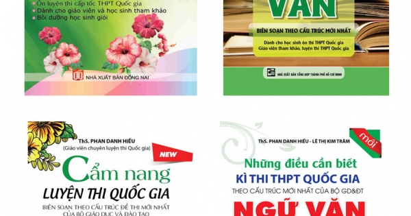 Combo 4 Cuốn Luyện Thi THPT Quốc Gia Ngữ Văn Phan Danh Hiếu