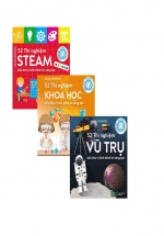 Combo 52 Thí Nghiệm Steam + Khoa Học + Vũ Trụ Siêu Thú Vị Kích Thích Trí Sáng Tạo (Bộ 3 Cuốn)