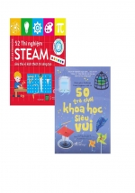 Combo 52 Thí Nghiệm Steam Siêu Thú Vị Kích Thích Trí Sáng Tạo + 50 Trò Chơi Khoa Học Siêu Vui (Bộ 2 Cuốn)