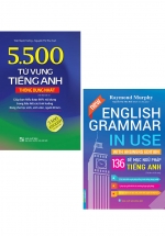 Combo 5500 Từ Vựng Tiếng Anh Thông Dụng Nhất (Bản Màu) + English Grammar In Use – 136 Đề Mục Ngữ Pháp Tiếng Anh (Bộ 2 Cuốn)