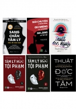 Combo 6 Cuốn Sách Giúp Bạn Hiểu Về Tâm Lý: Sang Chấn Tâm Lý + Nói Chuyện Là Bản Năng + Tâm Lý Học Tội Phạm Tập 1-2 + Thuật Đọc Nguội + Thuật Đọc Tâm