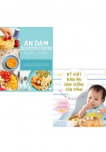 Combo Ăn Dặm Không Phải Là Cuộc Chiến + Kỷ Luật Bàn Ăn Dinh Dưỡng Cân Bằng (2 Cuốn)