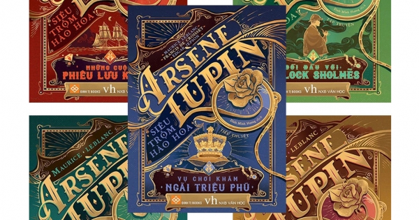 Combo Arsène Lupin – Siêu Trộm Hào Hoa (5 Cuốn)