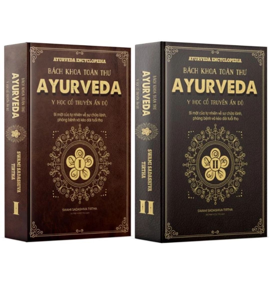 Combo Bách Khoa Toàn Thư Ayurveda – Tập 1-2 ( Bộ 2 Cuốn )