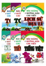 Combo Bài Giảng Và Hướng Dẫn Chi Tiết Các Môn Học Lớp 5 – Mô Hình Trường Học Mới VNEN (6 Cuốn)