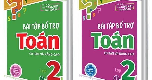 Combo Bài Tập Bổ Trợ Toán Cơ Bản Và Nâng Cao Lớp 2 (Bộ 2 Cuốn)