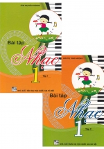 Combo Bài Tập Nhạc 1 Tập 1+2 (Theo Chương Trình Tiểu Học Mới)