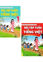 Combo ND – Bài Tập Tuần Tiếng Việt 1 – Tập 1 + 2 (Bộ 2 Cuốn)