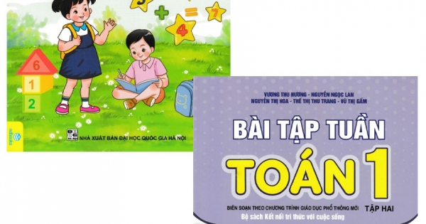 Combo Bài Tập Tuần Toán 1 Tập 1 + Tập 2 – Bộ Sách Kết Nối Tri Thức Với Cuộc Sống (Bộ 2 Cuốn) – ND