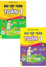 Combo Bài Tập Tuần Toán Lớp 3 – Tập 1 + Tập 2 (Biên Soạn Theo Bộ Sách Cánh Diều) – ND (Bộ 2 Cuốn)