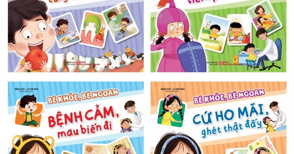 Combo Bé Khỏe, Bé Ngoan (Bộ 4 Cuốn)