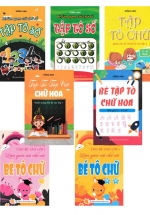 Combo Bé Làm Quen Với: Chữ + Chữ Hoa + Chữ Số (Bộ 7 Cuốn)
