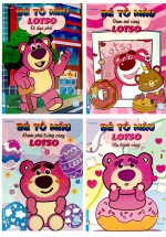Combo Bé Tô Màu Cùng Lotso (Bộ 4 Cuốn)