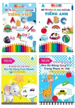 Combo Bí Quyết Học Giỏi Toán – Rèn Kỹ Năng Tính Nhanh + Bé Tô Màu Và Học Chữ Cái Tiếng Anh + Bé Tô Màu Và Học Chữ Cái Tiếng Việt (Bộ 4 Cuốn)
