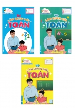 Combo Bộ 3 Cuốn Chuẩn Bị Vào Lớp 1: Bé Làm Quen Với Toán (Dành Cho 5 – 6 Tuổi) + Vở Làm Quen Với Toán (Dành Cho 5 – 6 Tuổi) + Vở Làm Quen Với Toán (Dành Cho Mẫu Giáo)