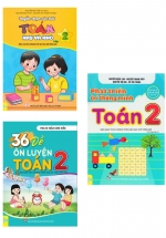 Combo Bộ 3 Cuốn: Tuyển Chọn Các Bài Toán Hay Và Khó Lớp 2 + 36 Đề Ôn Luyện Toán 2 + Phát Triển Trí Thông Minh Toán Lớp 2 (ND)