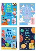 Combo Bộ 4 Cuốn Mô Hình Động: Khinh Khí Cầu + Những Chú Kỳ Lân Nhiệm Màu + Dưới Đáy Biển + Hệ Mặt Trời