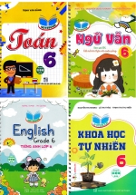 Combo Bộ 4 Cuốn Notebook: Toán – Văn – Anh – Khoa Học Tự Nhiên Lớp Lớp 6 (Bám Sát SGK Kết Nối)