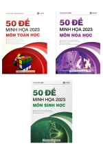 Combo Bộ Đề Ôn Thi Khối B: 50 Đề Minh Họa 2023 Môn Toán Học + 50 Đề Minh Họa 2023 Môn Hóa Học + 50 Đề Minh Họa 2023 Môn Sinh Học  (Bộ 3 Cuốn)