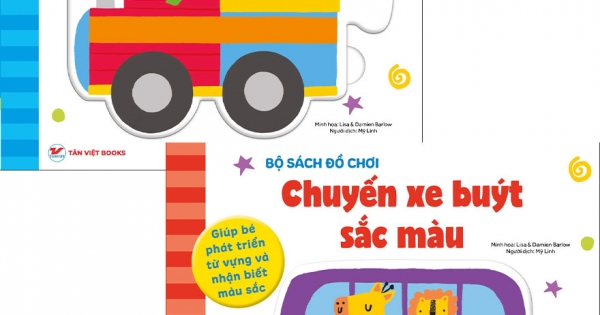 Combo Bộ Sách Đồ Chơi: Chuyến Tàu Của Các Loài Động Vật + Chuyến Xe Buýt Sắc Màu (Bộ 2 Cuốn)